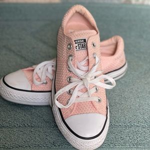 Pink All star Converse, size 8